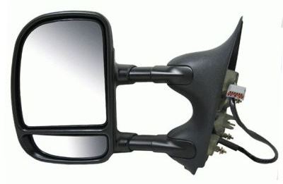 Prime Choice Auto Parts KAPNI1320203 Power Heated Manual Folding Black Drivers Side Mirror 