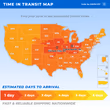 Estimated delivery times from our fulfillment centers