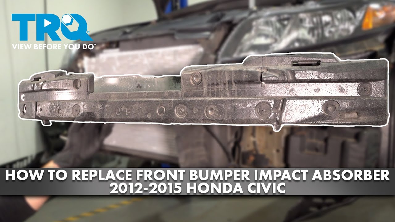 How to Replace Bumper Impact Absorber 2012-2015 Honda Civic | 1A Auto