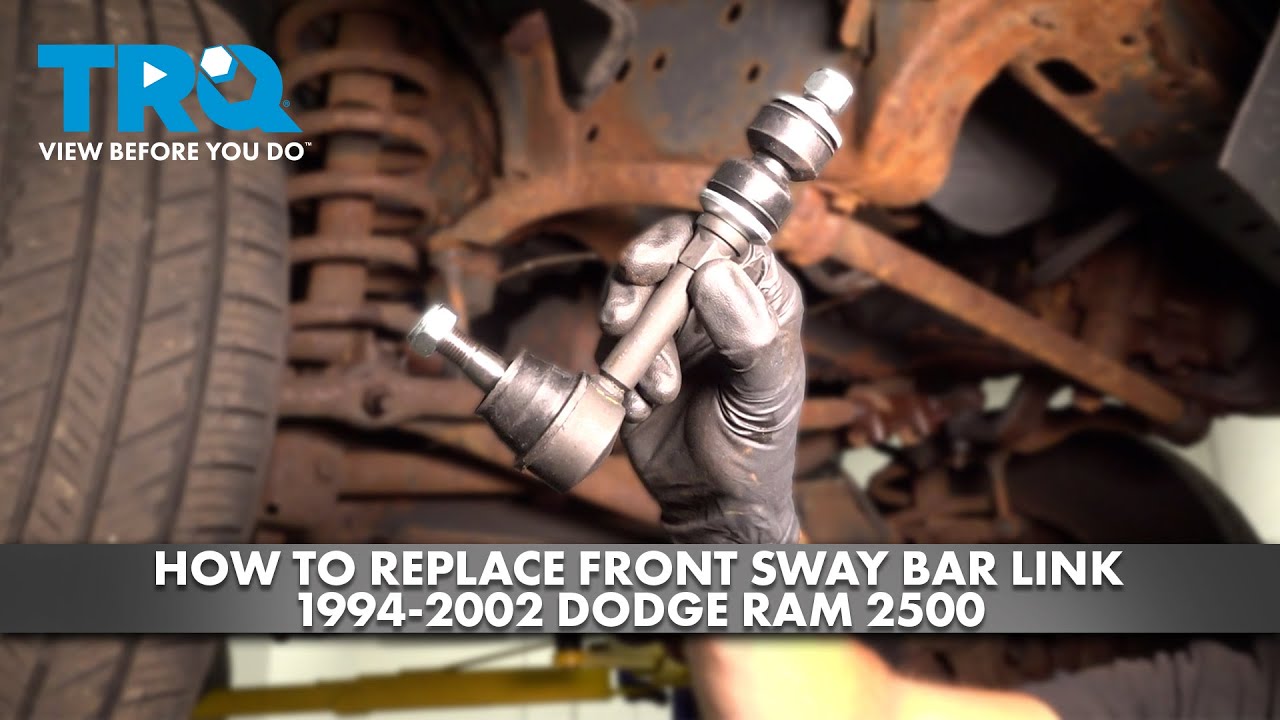 How to Replace Front Sway Bar Links 1994-2002 Dodge Ram 2500 | 1A Auto