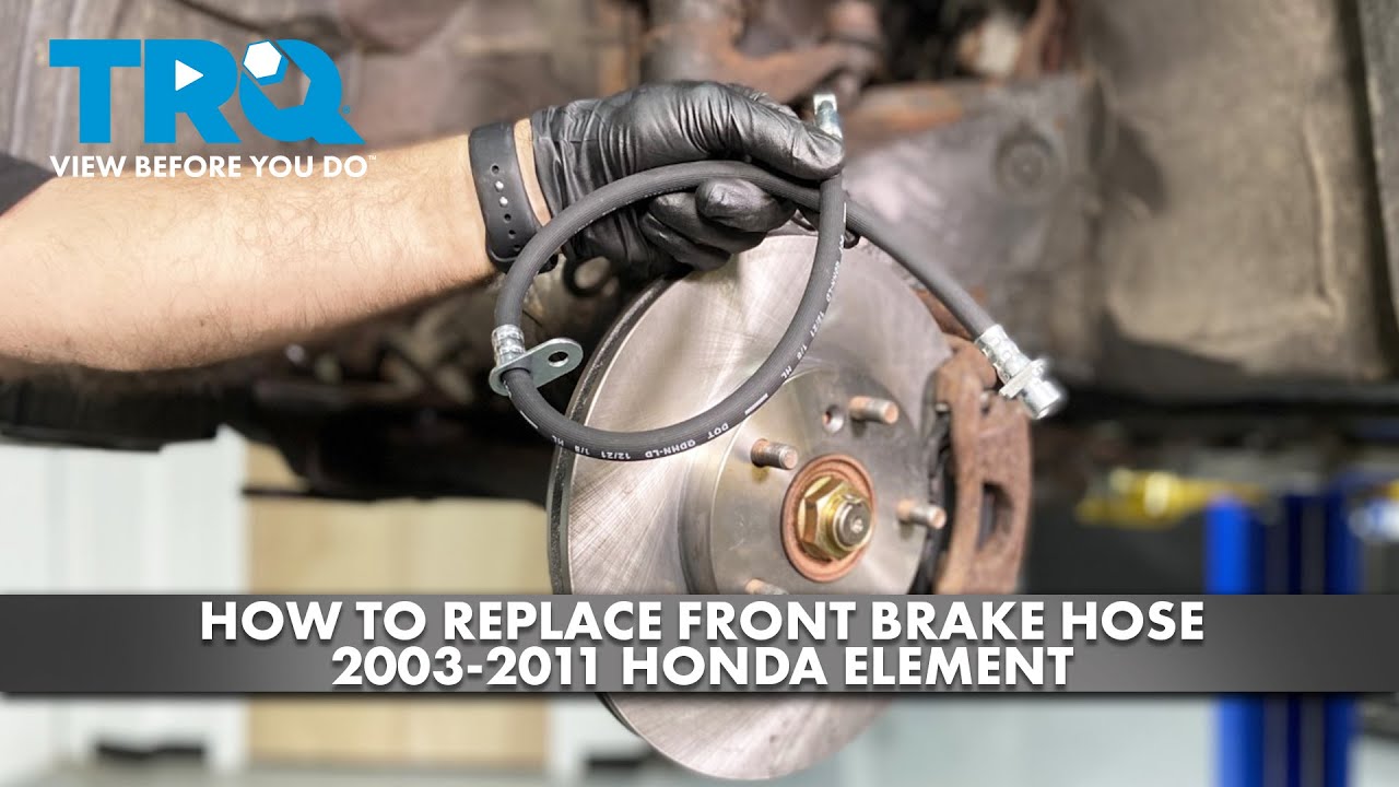 How to Replace Front Brake Hose 2003-2011 Honda Element | 1A Auto