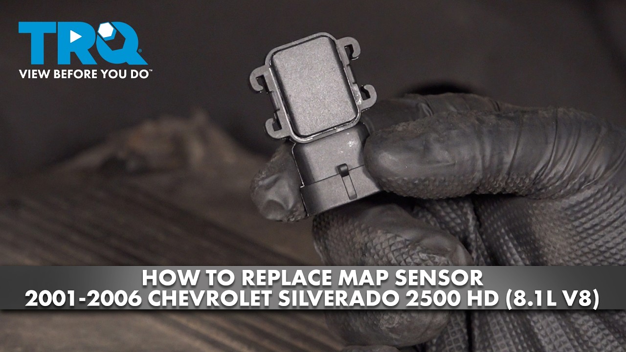 How to Replace MAP Sensor 2001-2006 Chevrolet Silverado 2500 HD 81L V8 ...