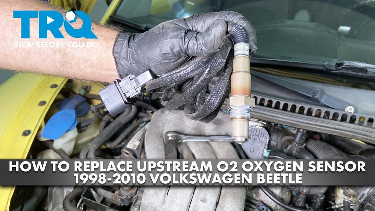 Block 407 O2 How to Replace Upstream O2 Oxygen Sensor 1998-2010 Volkswagen Beetle ...