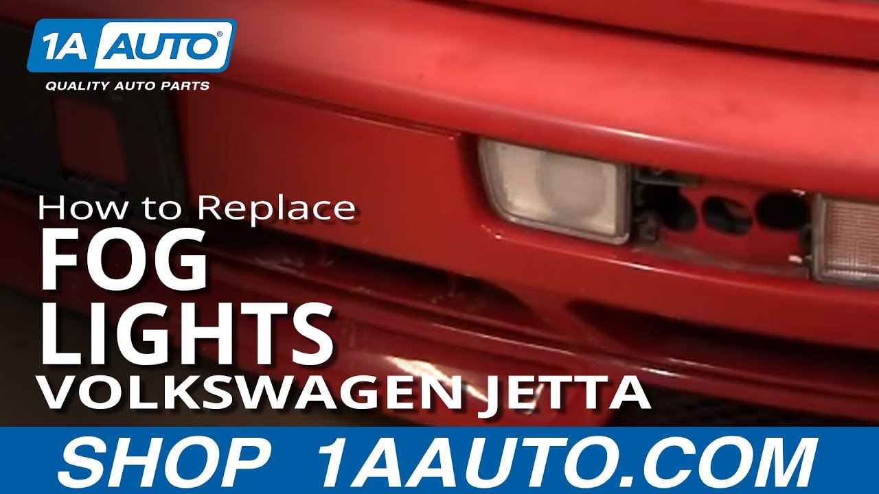 How to Replace Fog Lights 1993-99 Volkswagen Jetta