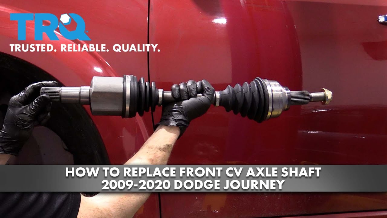 How to Replace Front CV Axle Shaft 2009-20 Dodge Journey | 1A Auto