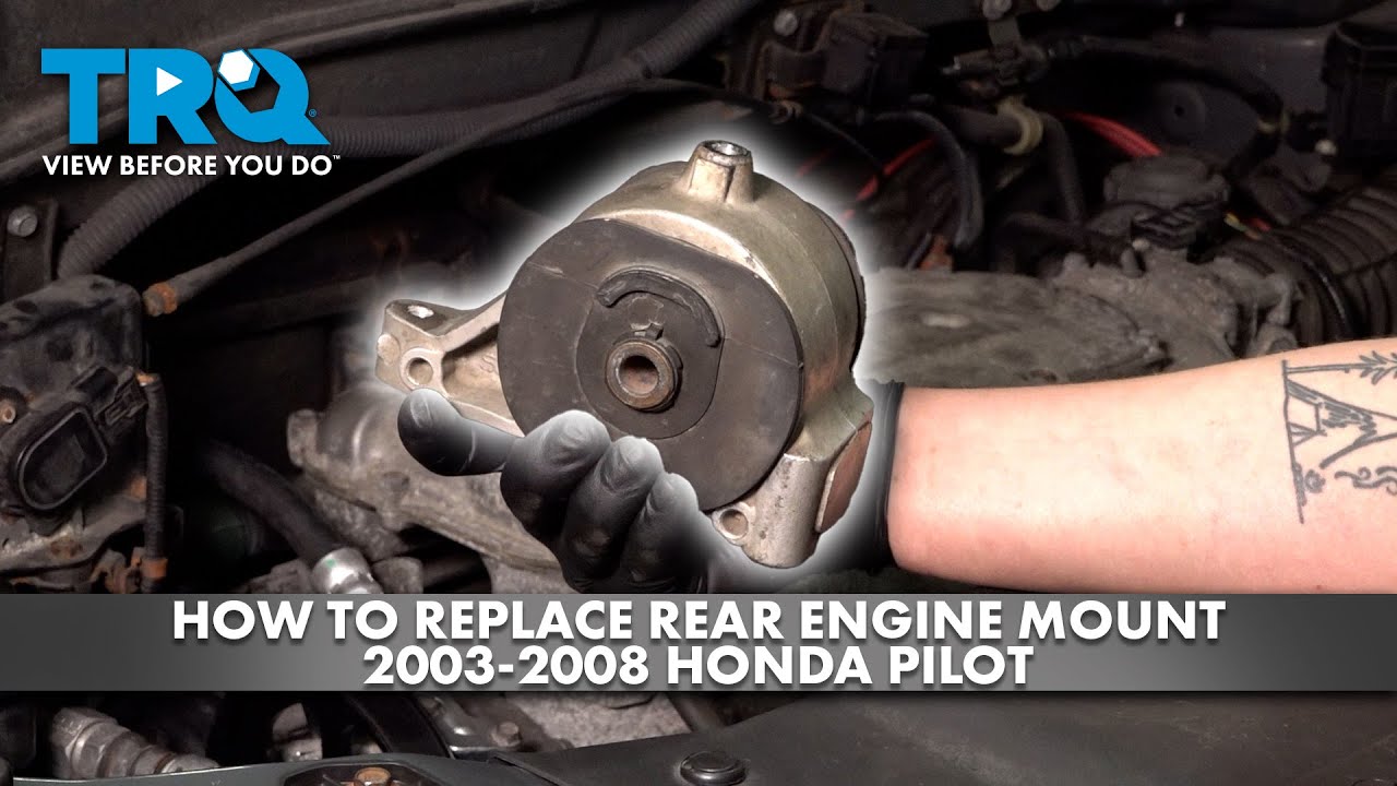 How to Replace Rear Engine Mount 2003-2008 Honda Pilot | 1A Auto