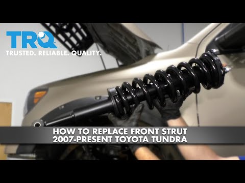 How to Replace Front Strut 2007-Present Toyota Tundra | 1A Auto