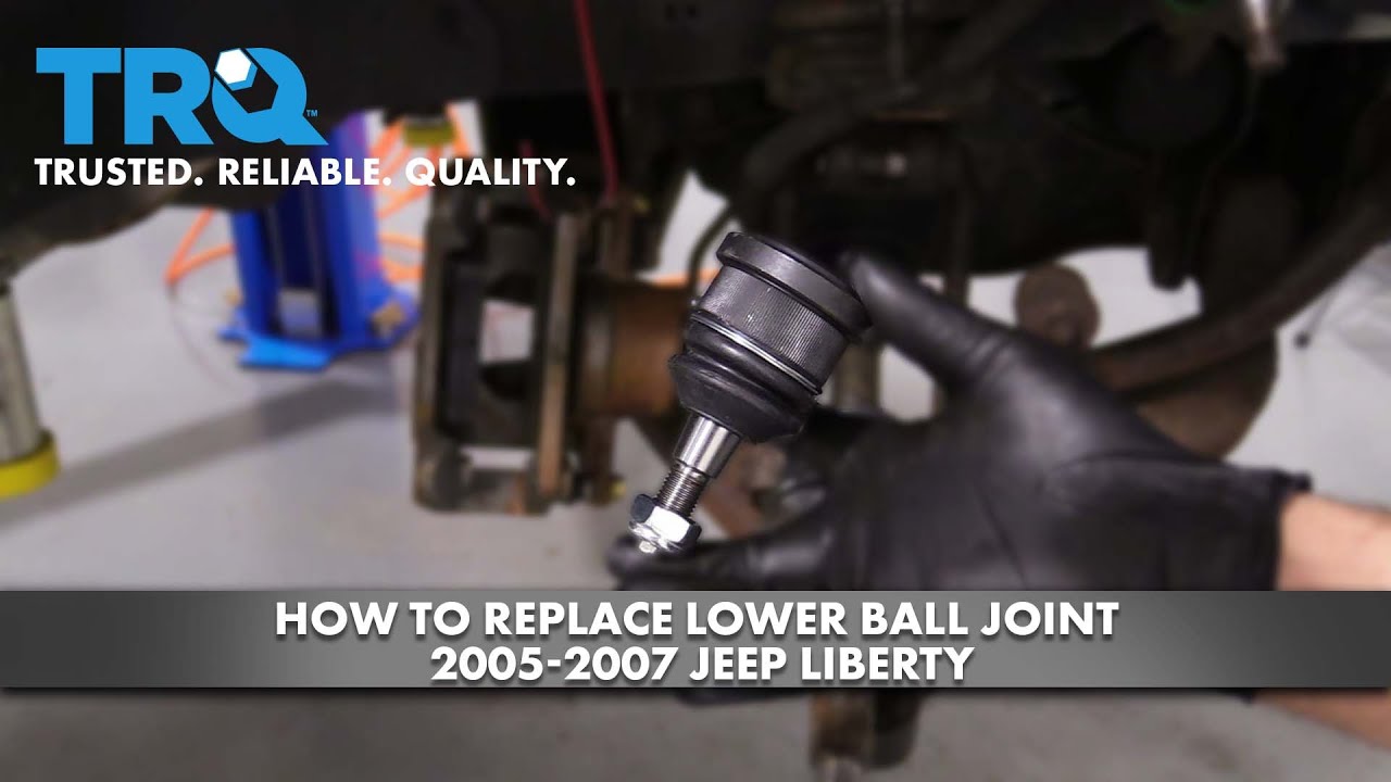 How to Replace Lower Ball Joint 2005-07 Jeep Liberty