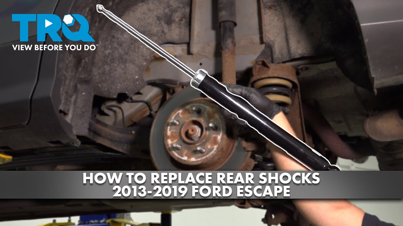 How to Replace Rear Shocks 2013-2019 Ford Escape | 1A Auto, image size:1280x720
