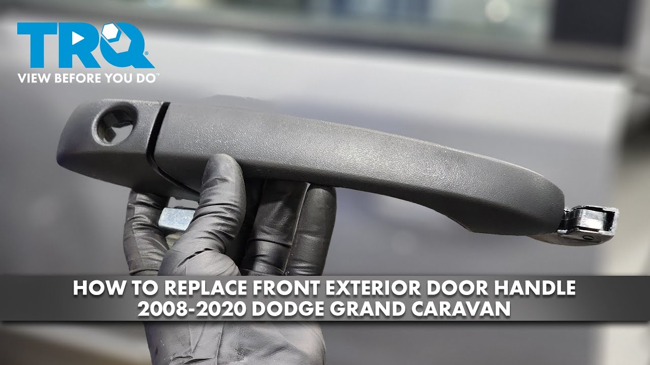 Rear Left Exterior Door Handle for Dodge Grand Caravan Chrysler Town & Country