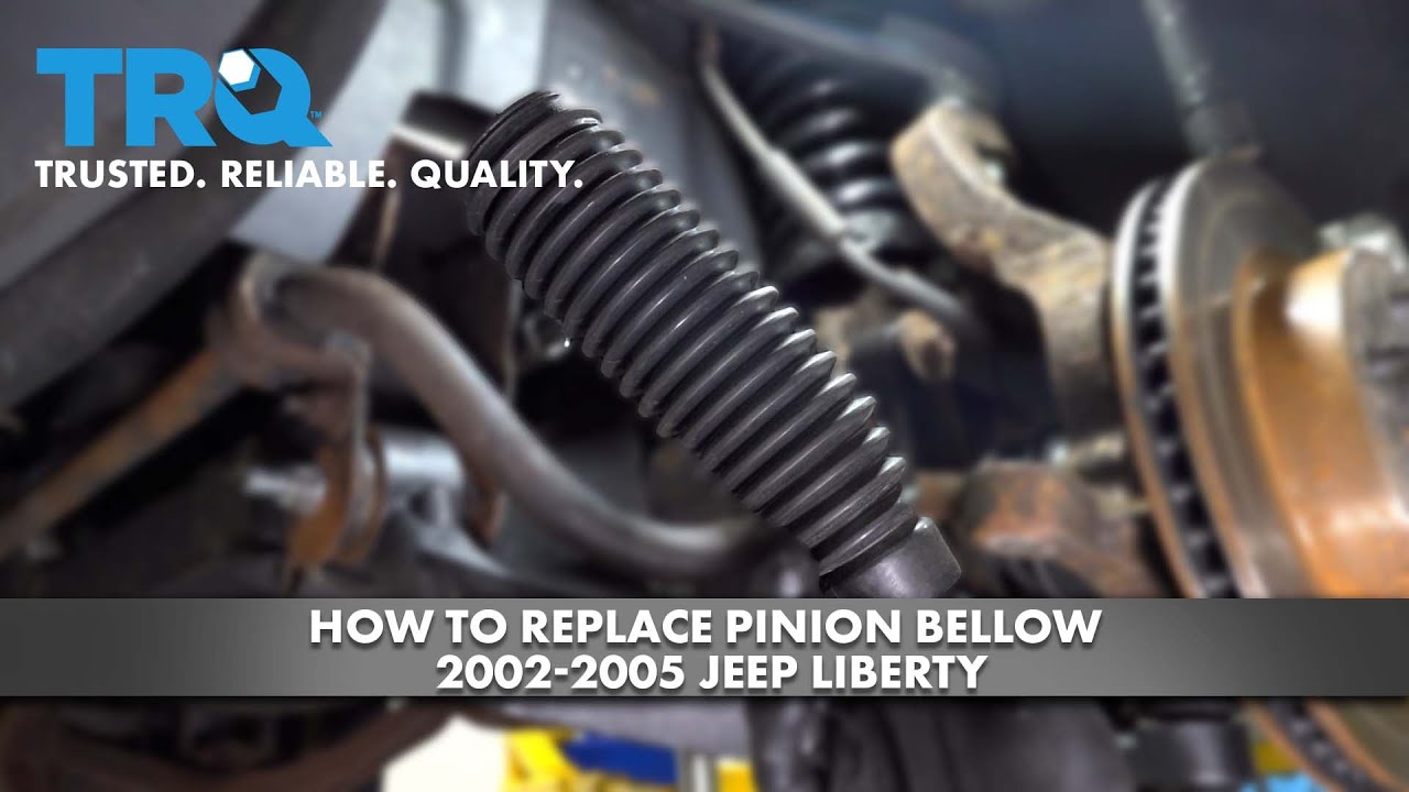 How to Replace Bellows Boot 2002-05 Jeep Liberty