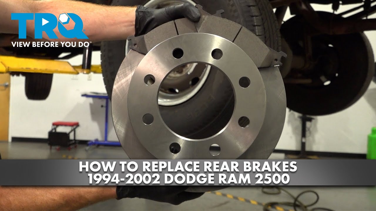 How to Replace Rear Brakes 1994-2002 Ram 2500 | 1A Auto