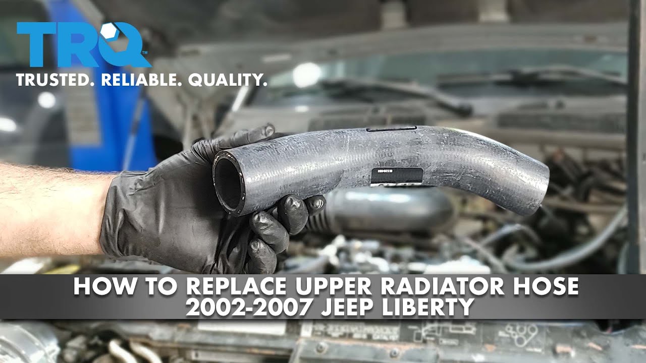 How To Replace Upper Radiator Hose 2002-07 Jeep Liberty