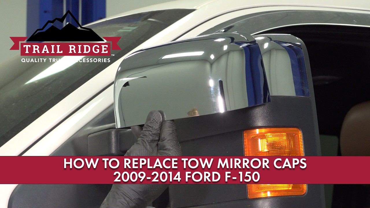 How to Replace Tow Mirror Caps 2009-2014 Ford F-150