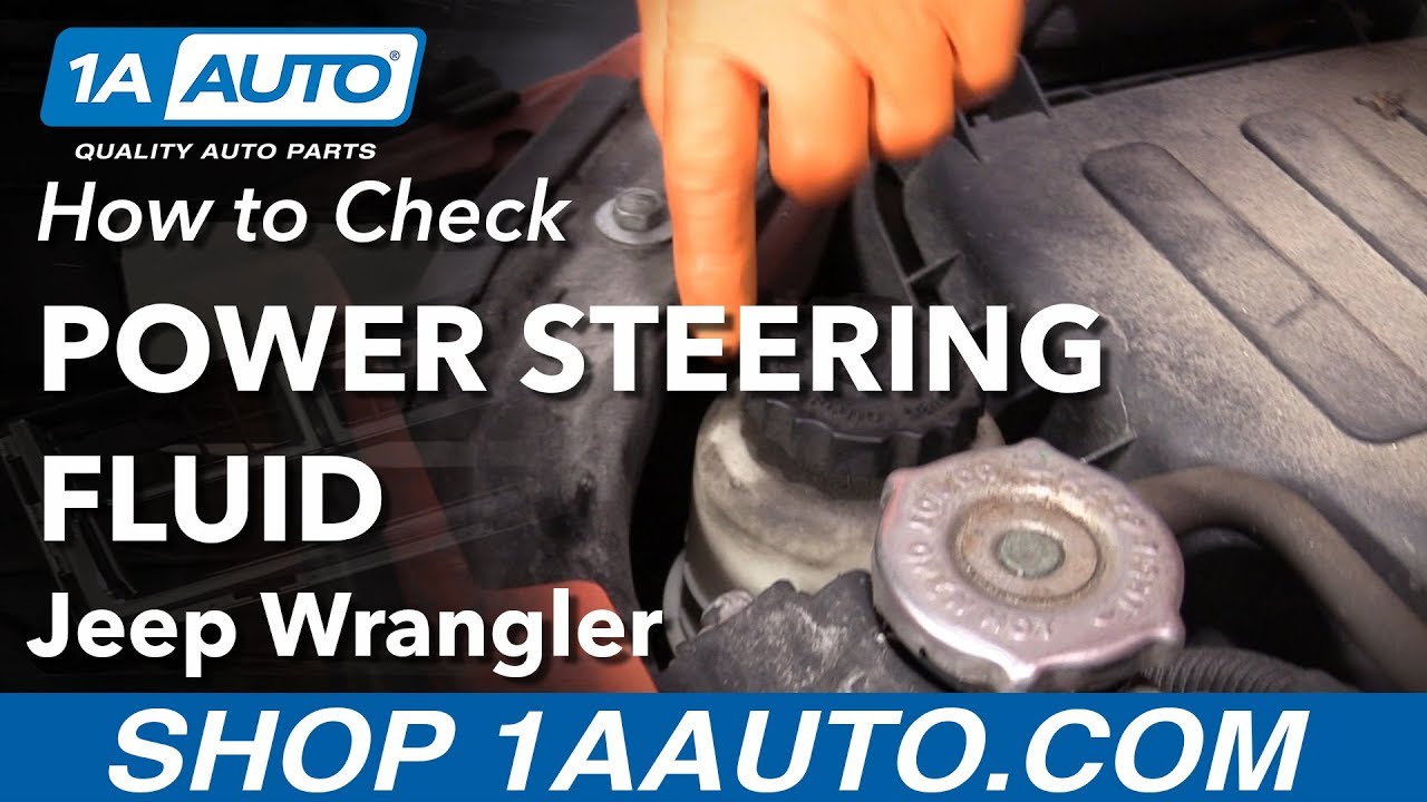 How To Check Power Steering Fluid Jeep Wrangler: Easy Guide