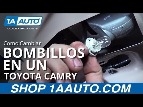 Como Cambiar los Bombillos en un 1997-2001 Toyota Camry