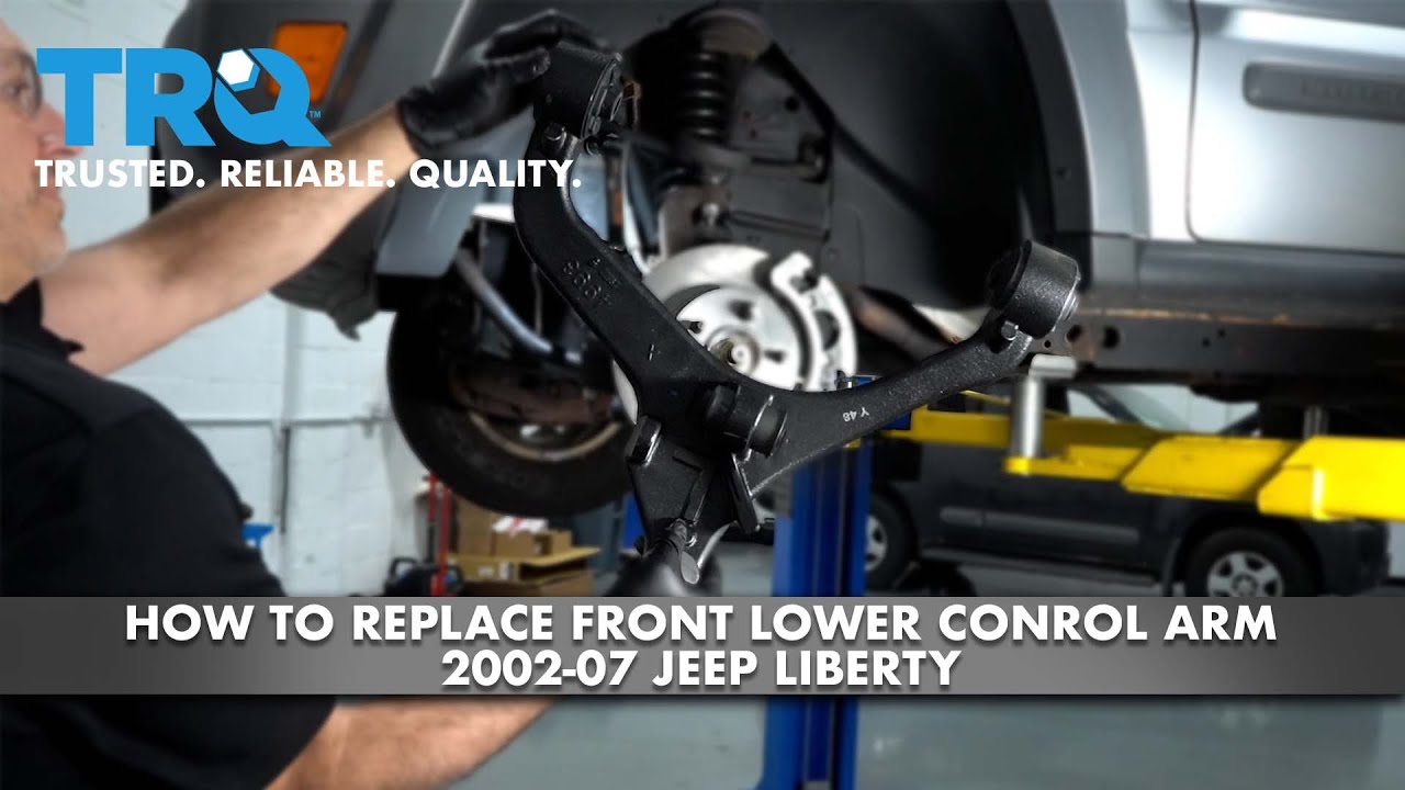 How to Replace Front Lower Control Arm 2002-07 Jeep Liberty