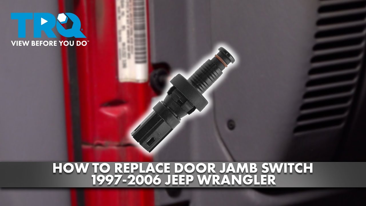 How to Replace Door Jamb Switch 1997-2006 Jeep Wrangler