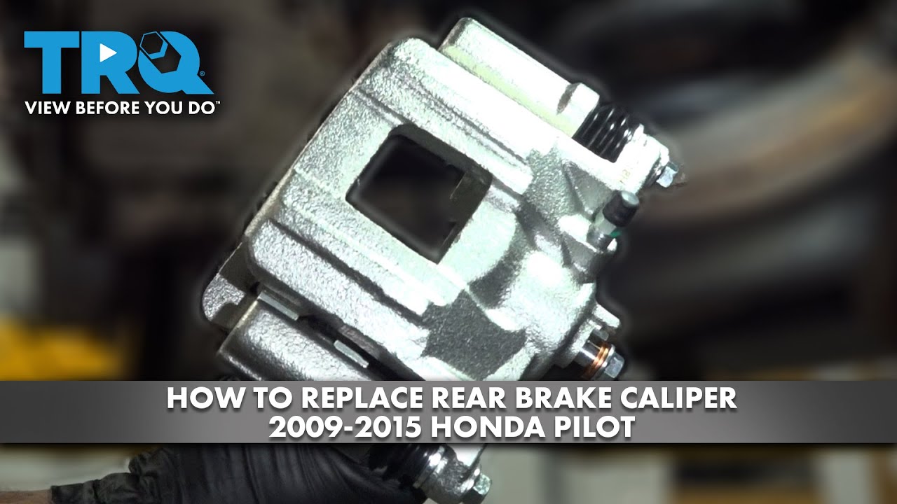 How to Replace Rear Brake Caliper 2009-2015 Honda Pilot | 1A Auto