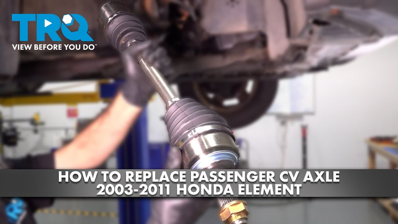 How to Replace Passenger CV Axle 2003-2011 Honda Element | 1A Auto