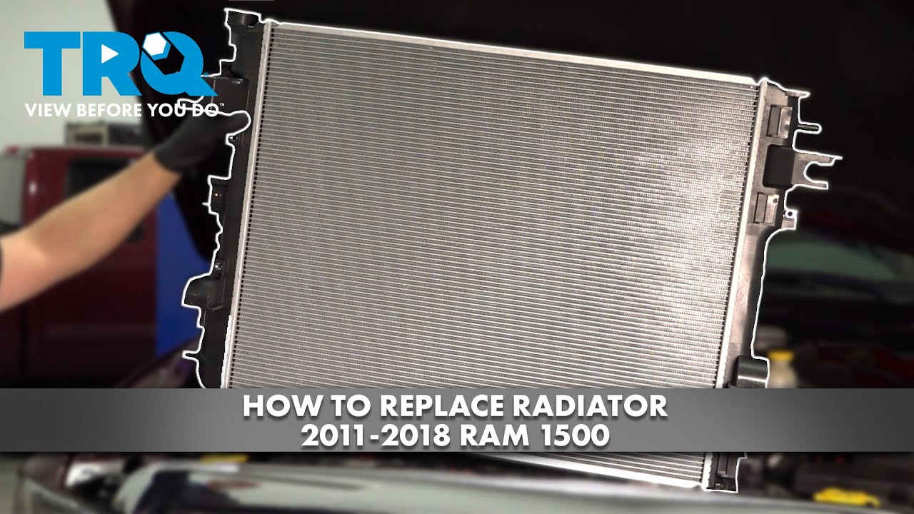 How to Replace Radiator 2011-2018 Ram 1500 | 1A Auto