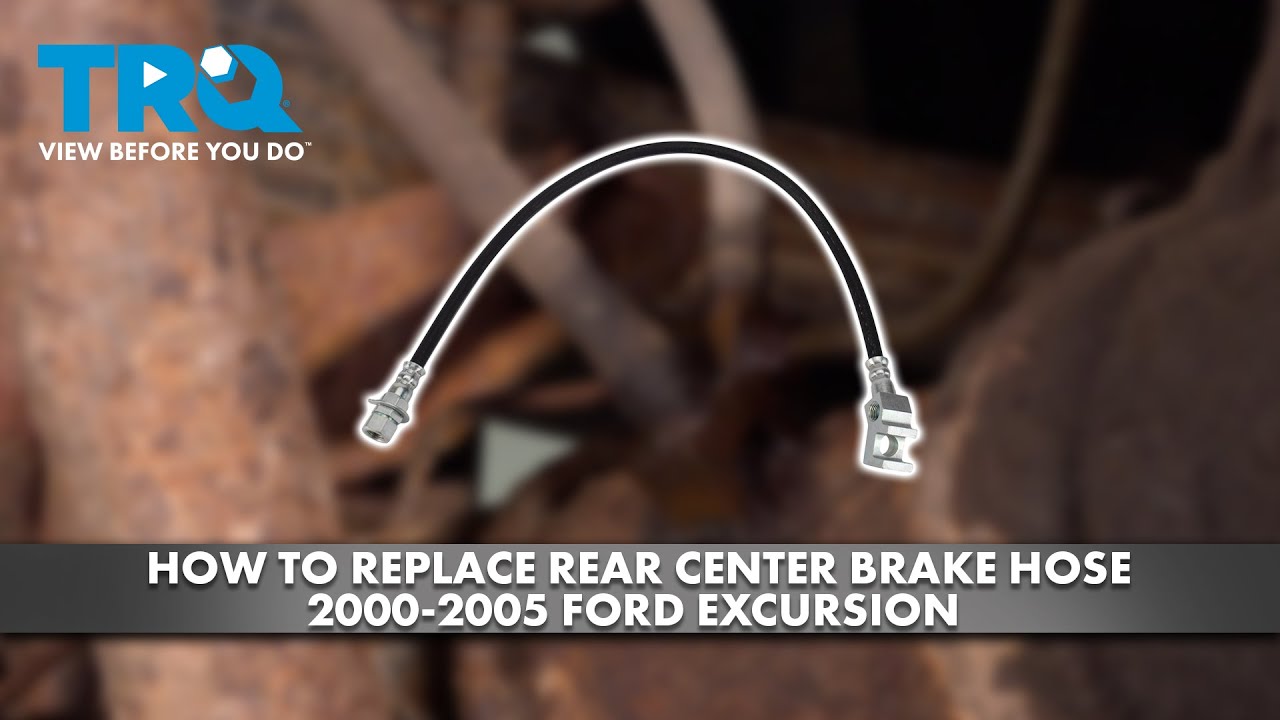 Rear Center Brake Hydraulic Hose For Ford Excursion & F-250/F-350 Super Duty 4WD (1999-2005)