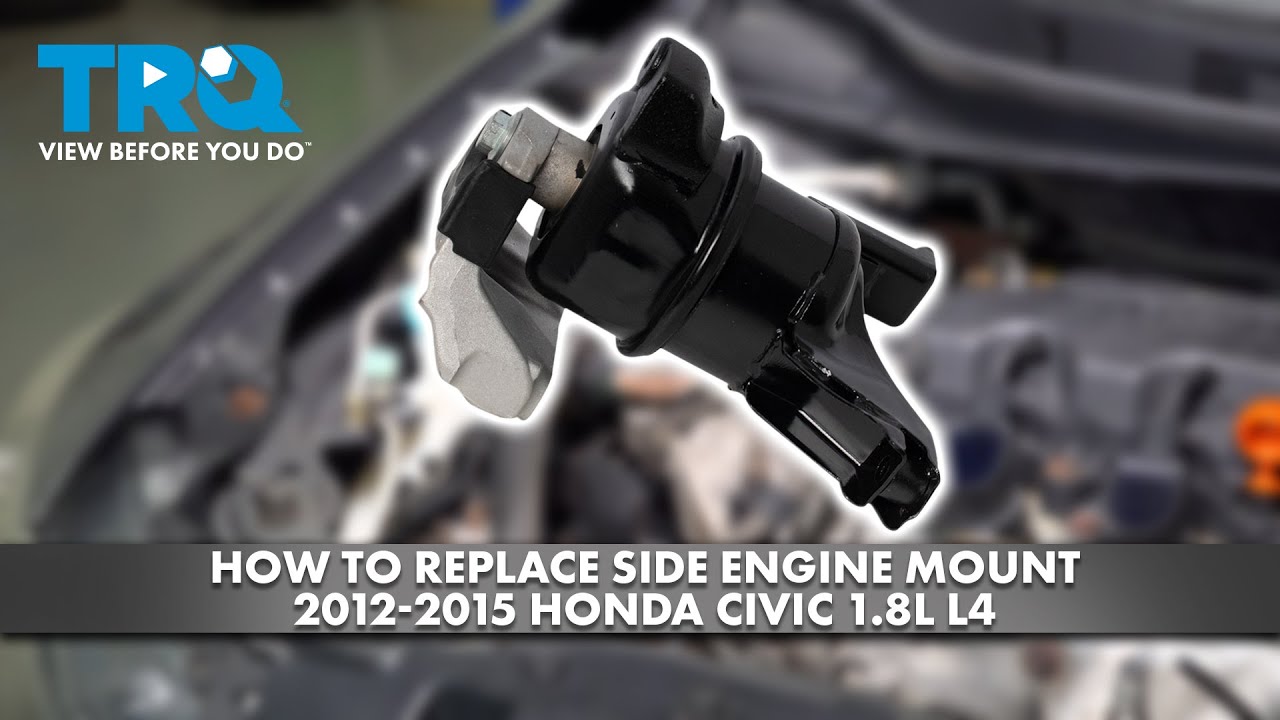 How to Replace Side Engine Mount 2012-2015 Honda Civic 18L L4 | 1A Auto