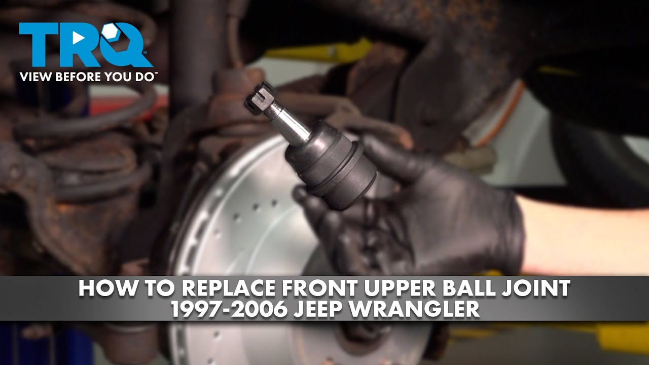 How to Replace Front Upper Ball Joint 1997-2006 Jeep Wrangler | 1A Auto
