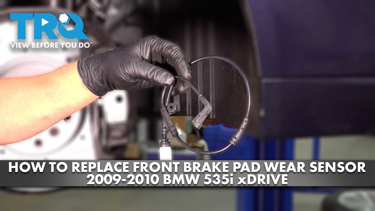 How to Replace Front Brake Pad Wear Sensor 2009-2010 BMW 535i xDrive