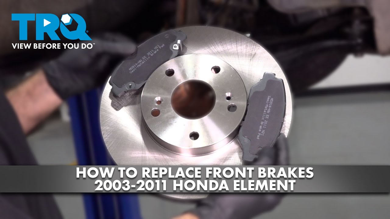 How to Replace Front Brakes 2003-2011 Honda Element | 1A Auto
