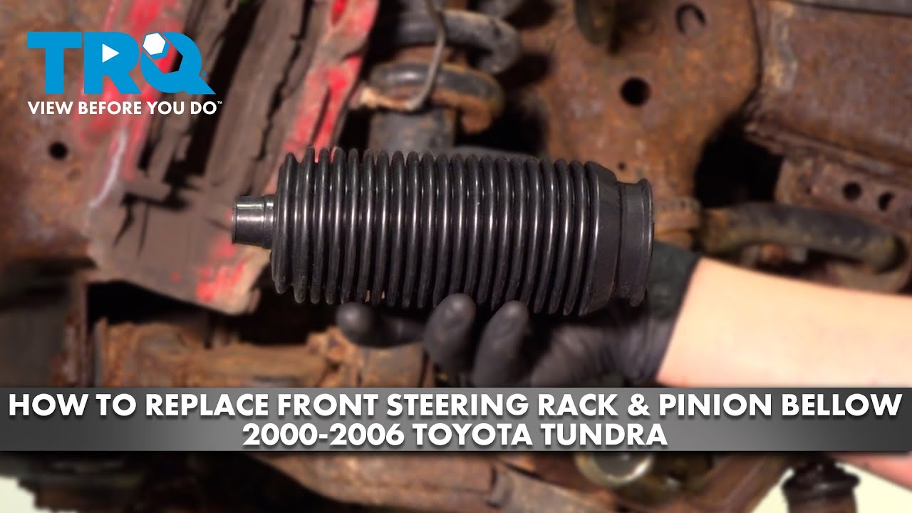 Steering Rack & Pinion Boot Bellows Pair - Left & Right For Toyota Sequoia 2001-2007, Tundra 2000-2006, Part # K90437