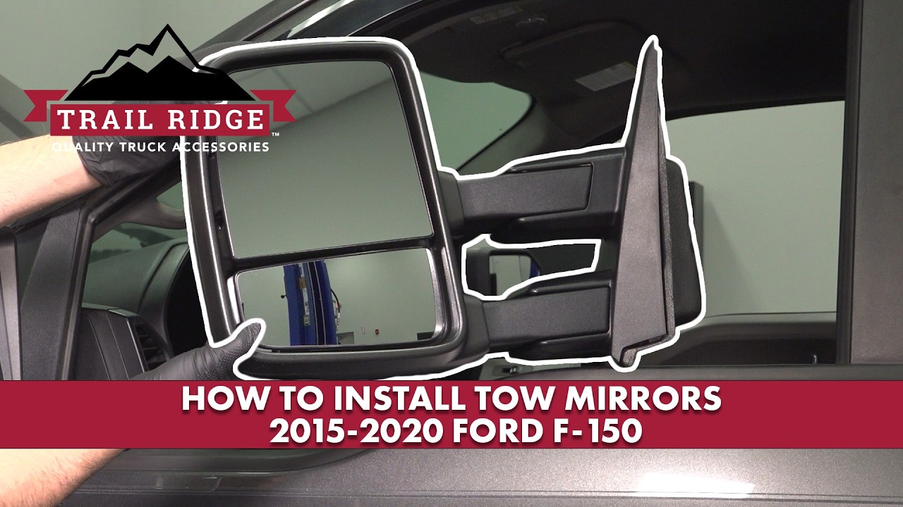 How to Install Tow Mirrors 2015-2020 Ford F-150