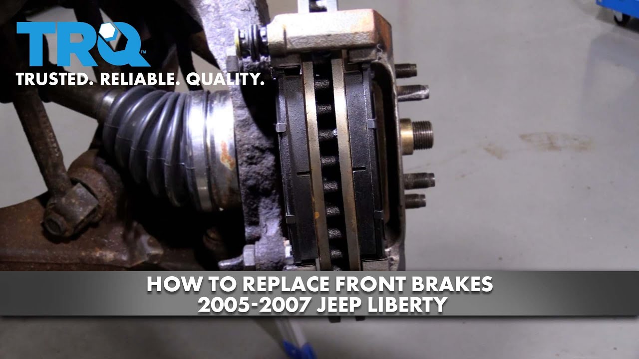 How to Replace Front Brakes 2005-07 Jeep Liberty