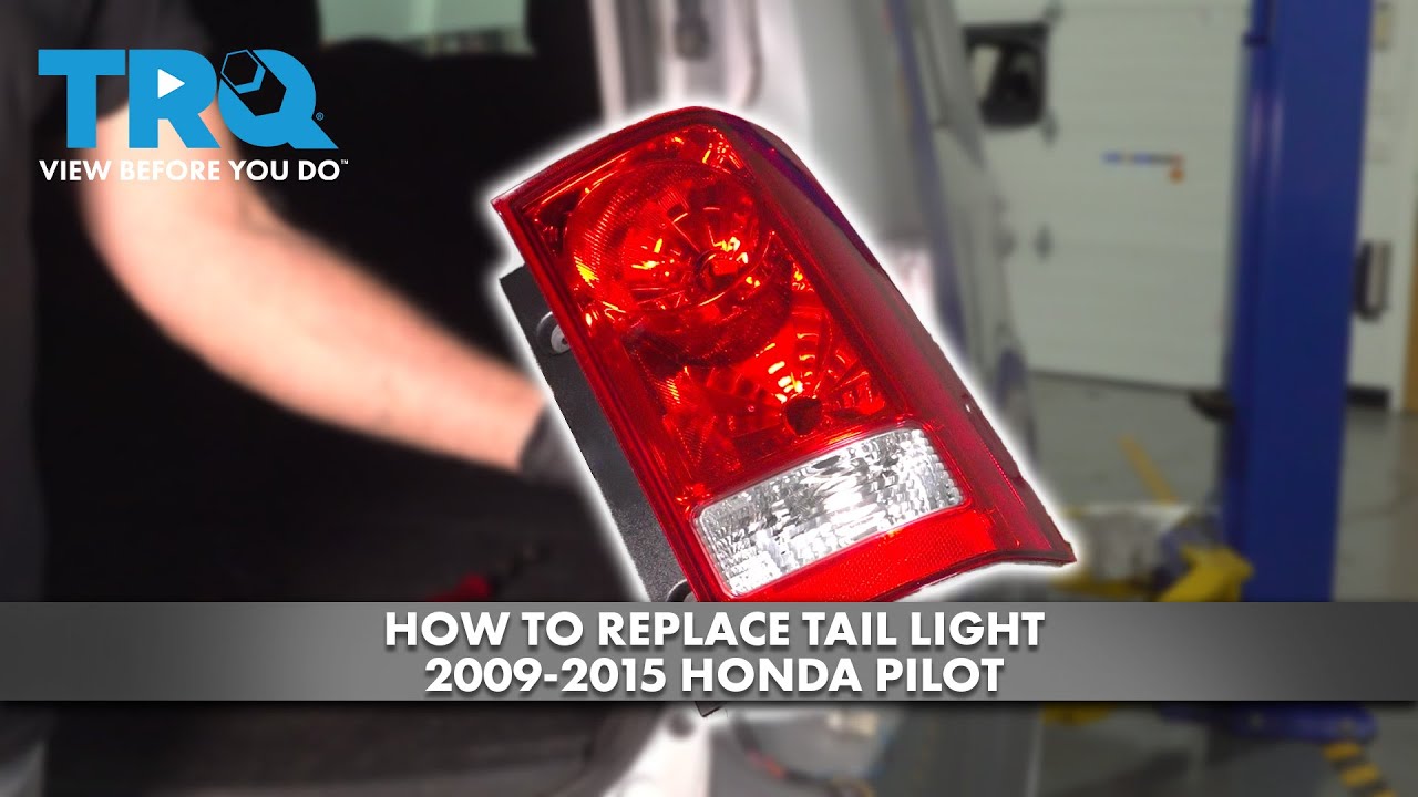 PIT66 Tail Light Set Clear/Red Lens Driver Side W/o Wires And Bulbs Fit For Honda Pilot 2009 15 - Foto 8