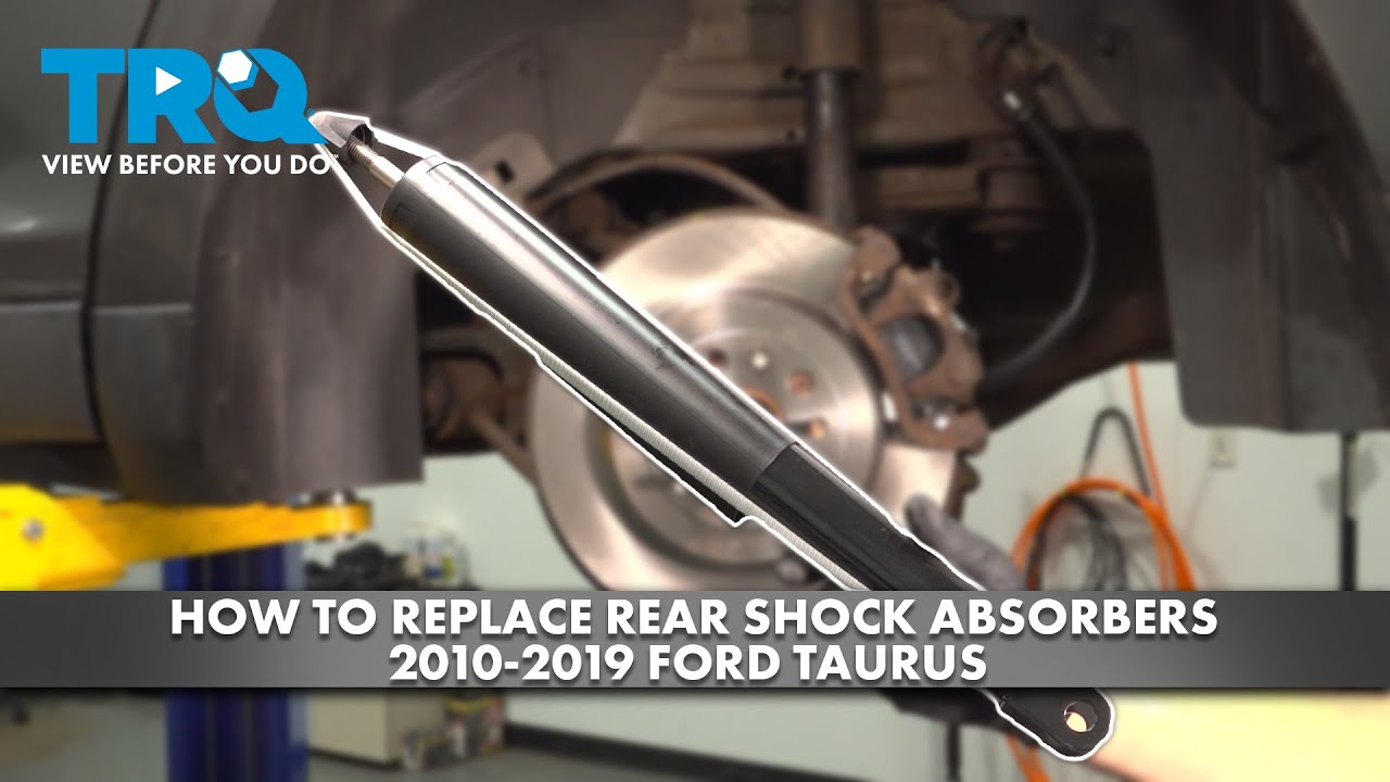 How to Replace Rear Shock Absorbers 2010-2019 Ford Taurus | 1A Auto