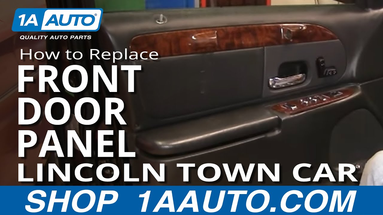1998-2011 Lincoln Town Car Lower Rocker Panel Body Side Trim Molding Accent-8pc