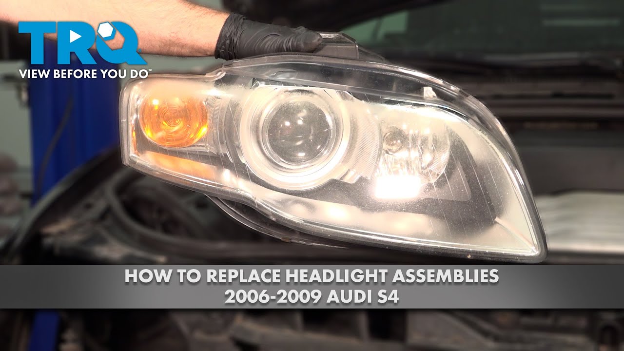 how-to-replace-headlight-assemblies-2006-2009-audi-s4-1a-auto