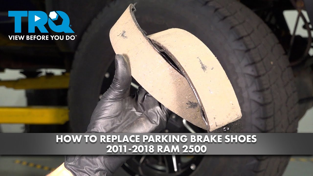 How to Replace Parking Brake Shoes 2011-2018 Ram 2500 | 1A Auto