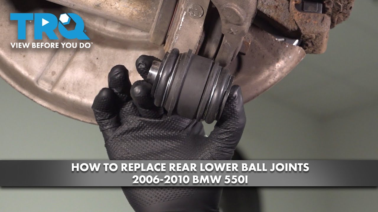 How to Replace Rear Lower Ball Joints 2006-2010 BMW 550i