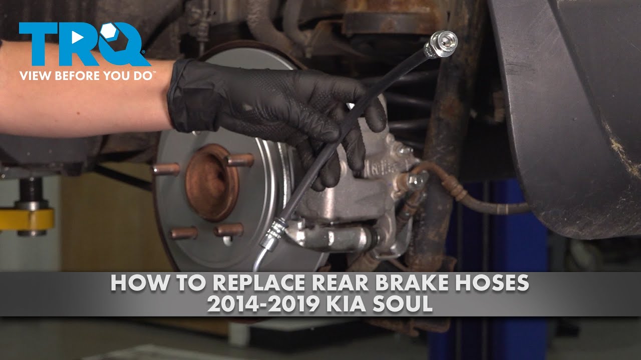 How to Replace Rear Brake Hoses 2014-2019 Kia Soul | 1A Auto