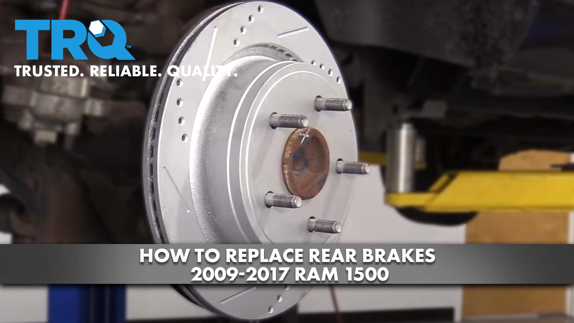 How To Replace Rear Brakes 2009-17 Ram 1500 | 1A Auto