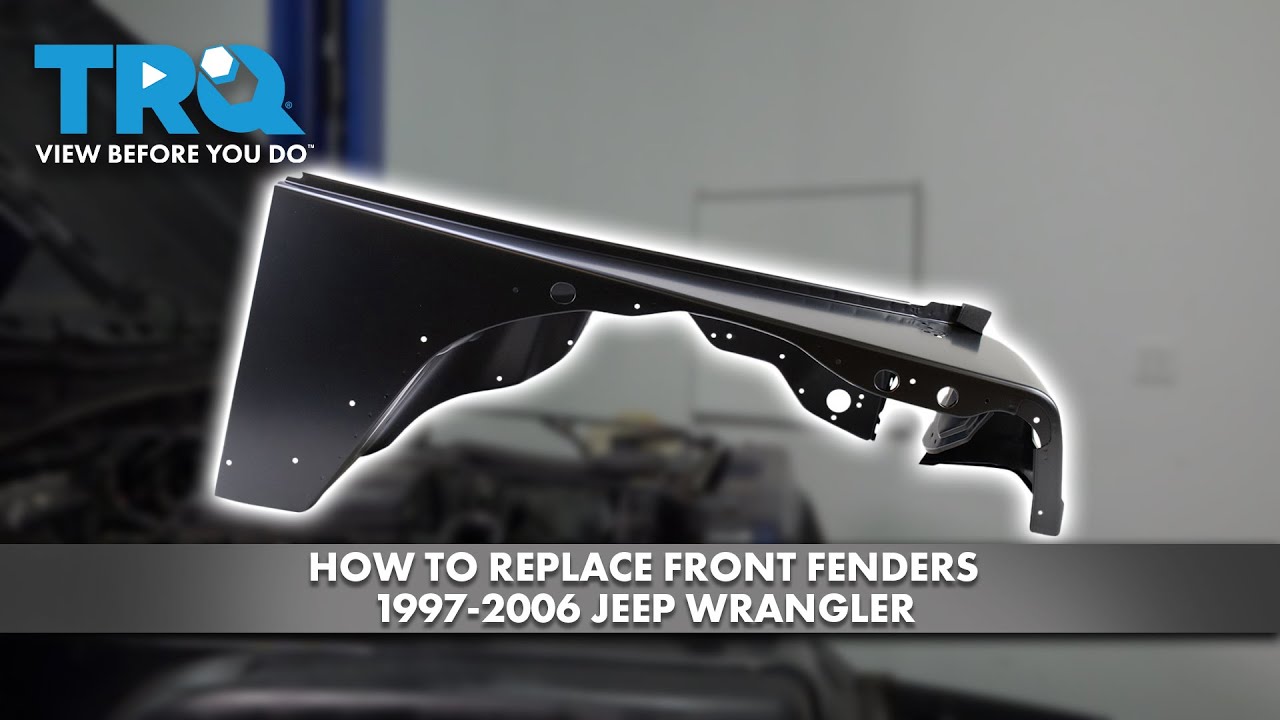 How to Replace Front Fenders 1997-2006 Jeep Wrangler | 1A Auto