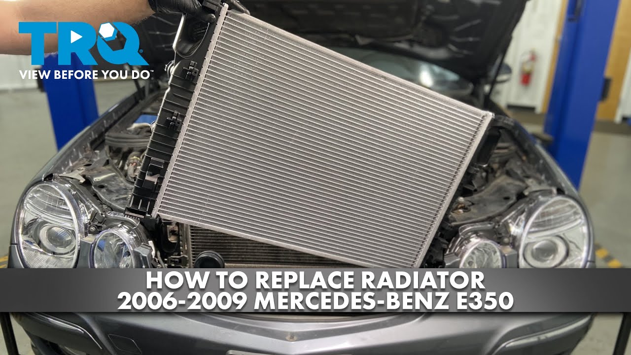 Aluminum Radiator For 03-05 Mercedes E320 & 06-09 E350 - Direct Fit Replacement CU2868