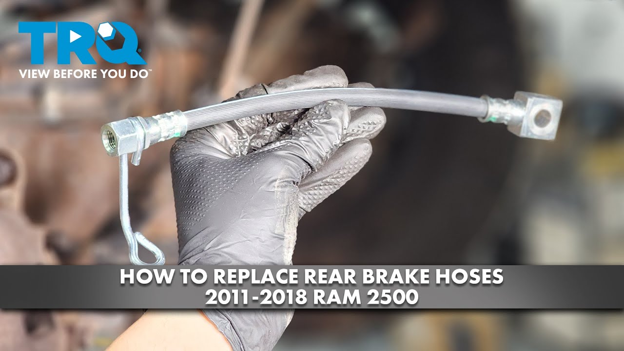 How to Replace Rear Brake Hoses 2011-2018 Ram 2500 | 1A Auto