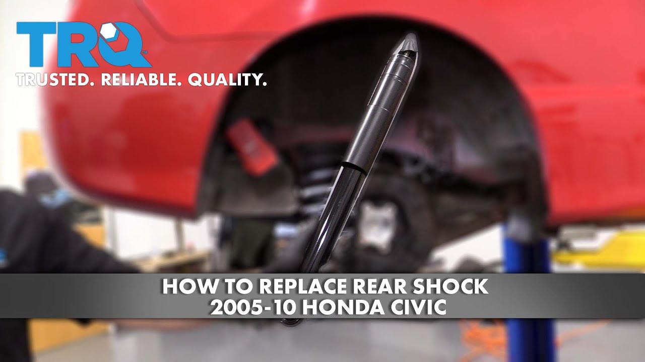 How to Replace Rear Shock Absorber 2006-10 Honda Civic | 1A Auto