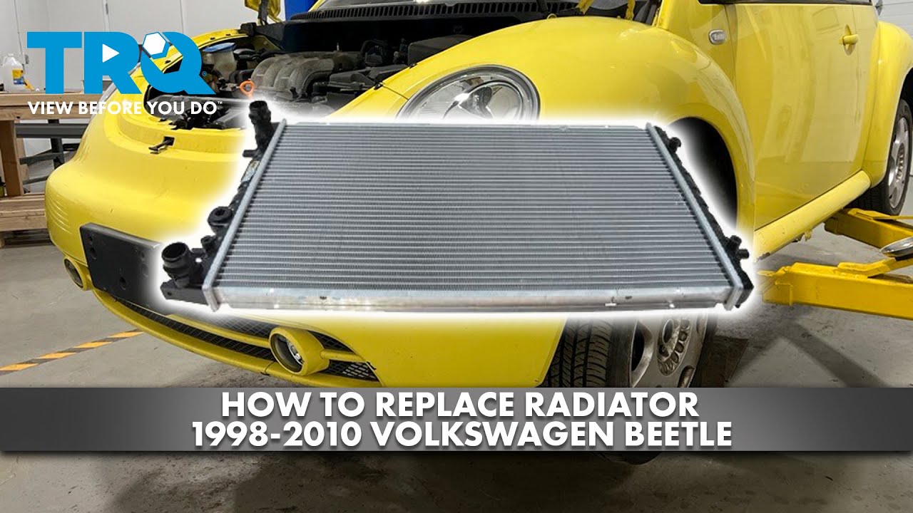 How to Replace Radiator 1998-2010 Volkswagen Beetle | 1A Auto