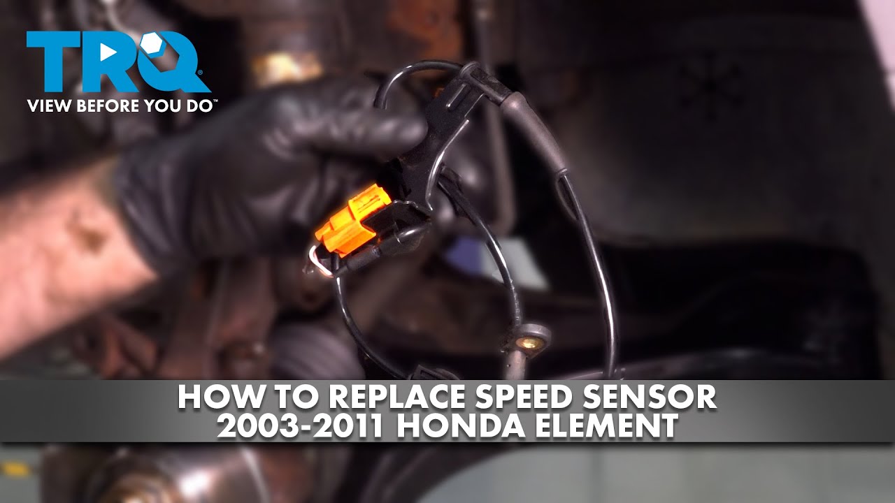 Evan-Fischer ABS Wheel Speed Sensor – Left Rear Driver Side For 2003–2011 Honda Element (Includes Harness)