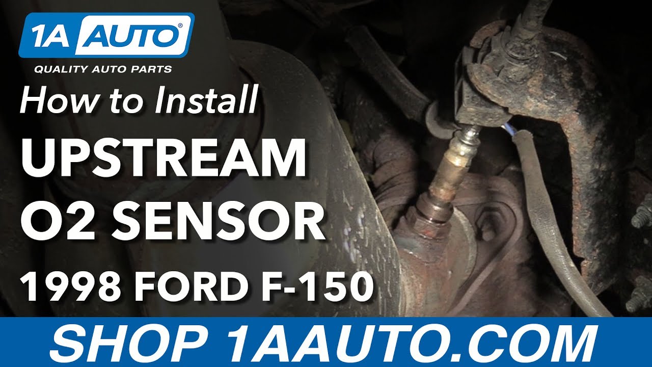 How to Replace Upstream Oxygen Sensor 1997-98 Ford F-150 | 1A Auto