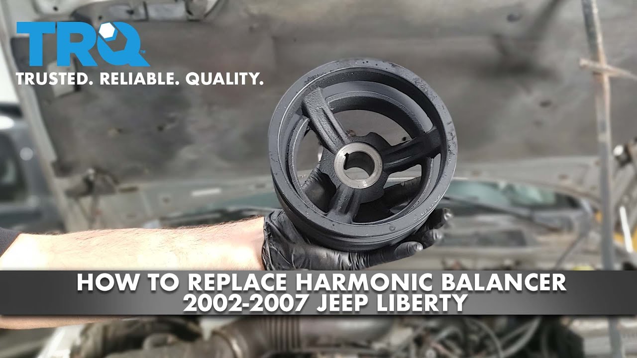 How To Replace Harmonic Balancer 2002-07 Jeep Liberty