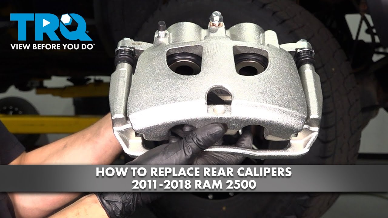 How to Replace Rear Calipers 2011-2018 RAM 2500 | 1A Auto